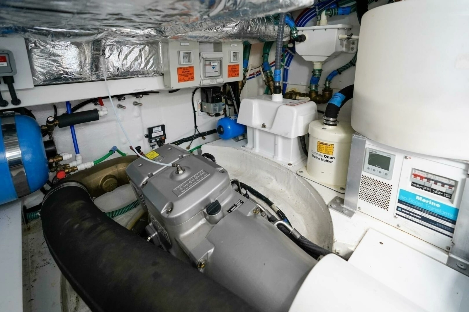 2021 Princess F50- MAKING TIME- Engine room