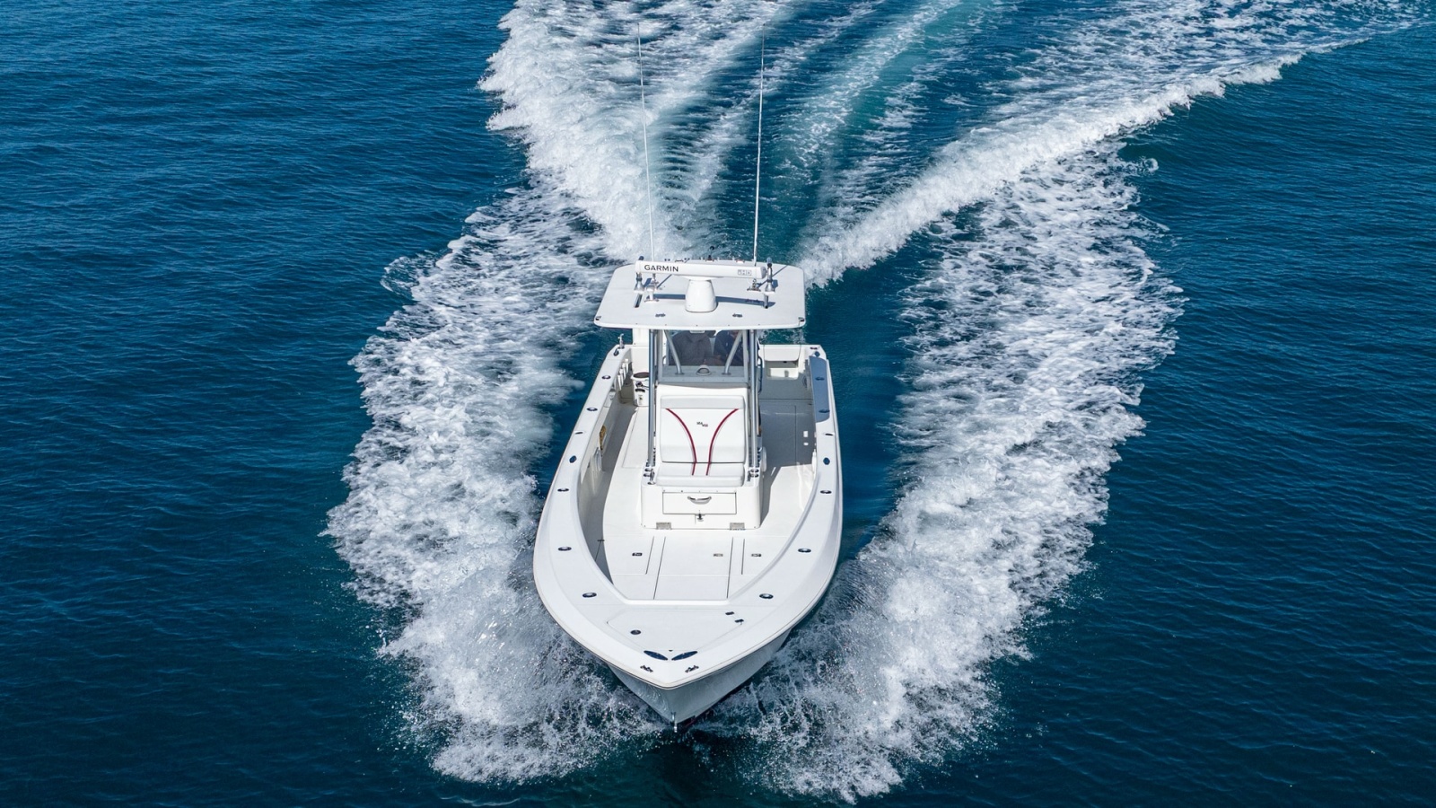 Aerial View of Bow in Motion