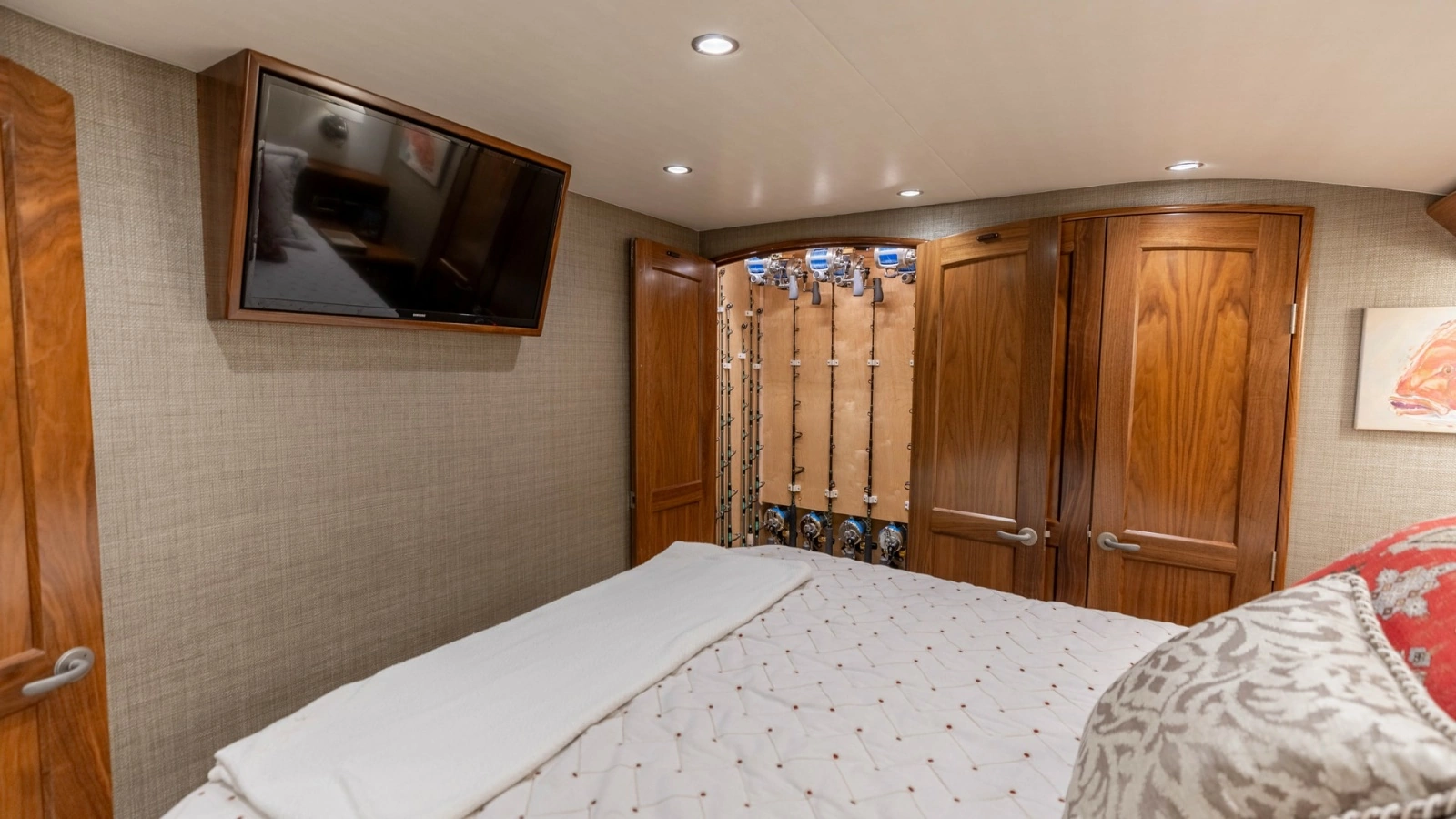 Luxurious Guest Stateroom with TV