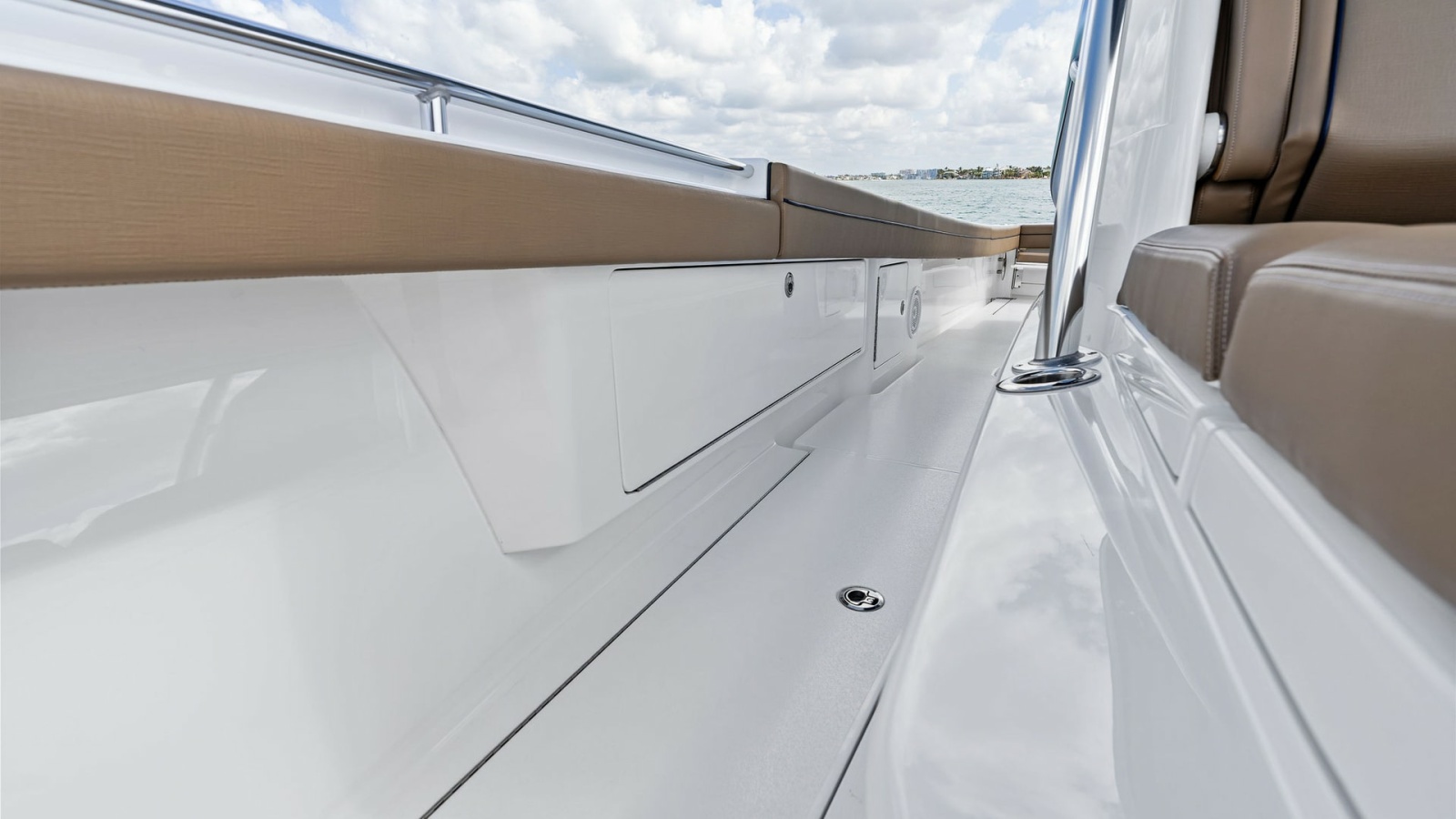 Starboard Walkway with Seating