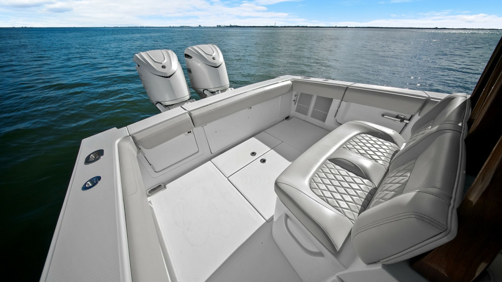 Spacious Aft Deck with Seating