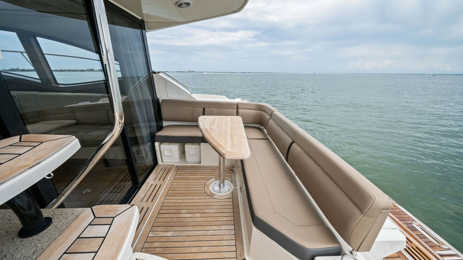 Spacious Aft Deck with Seating