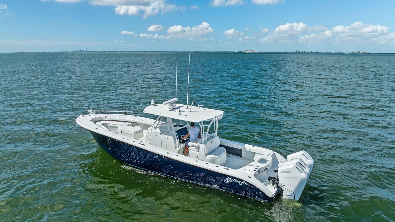 Aerial View of Center Console