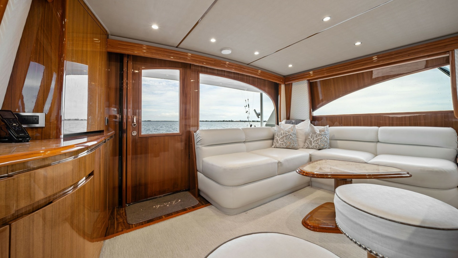 Spacious Salon with Panoramic Views