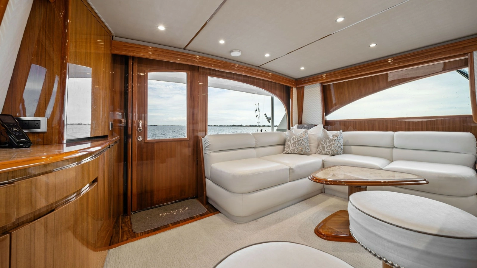 Spacious Salon with Panoramic Views