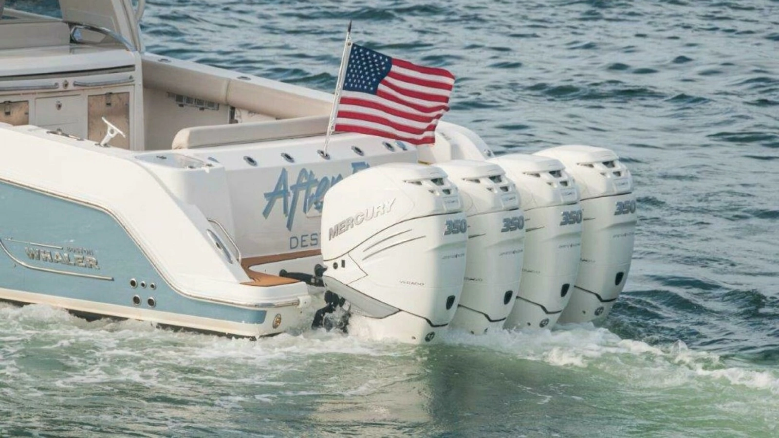 2018 42 Boston Whaler 420 Outrage The Tyder II Engines