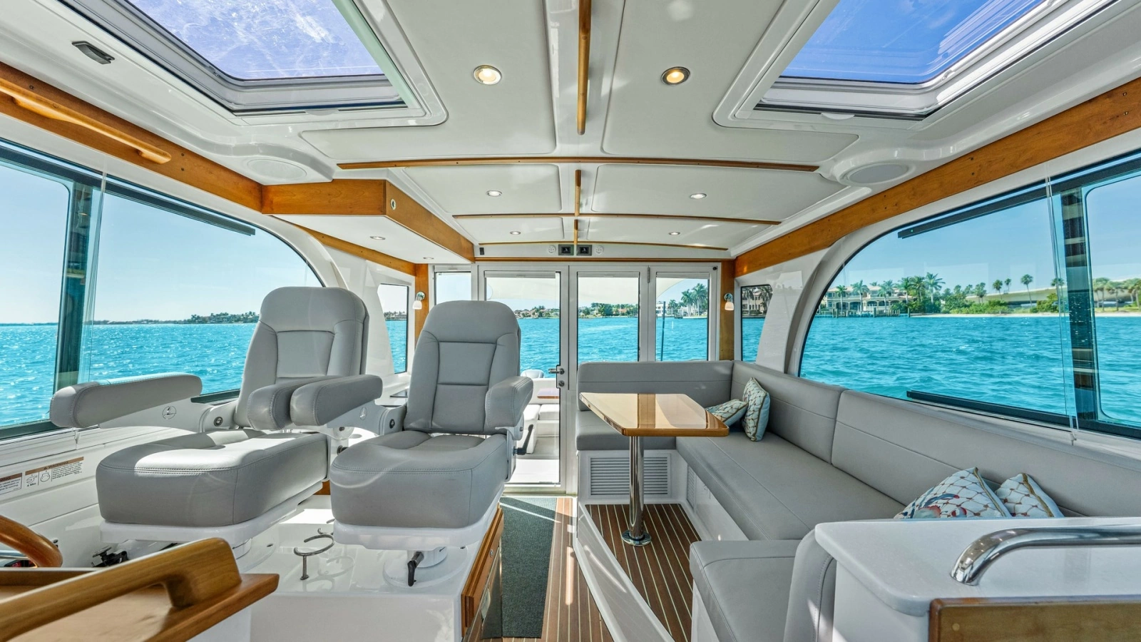 Spacious Salon with Panoramic Views