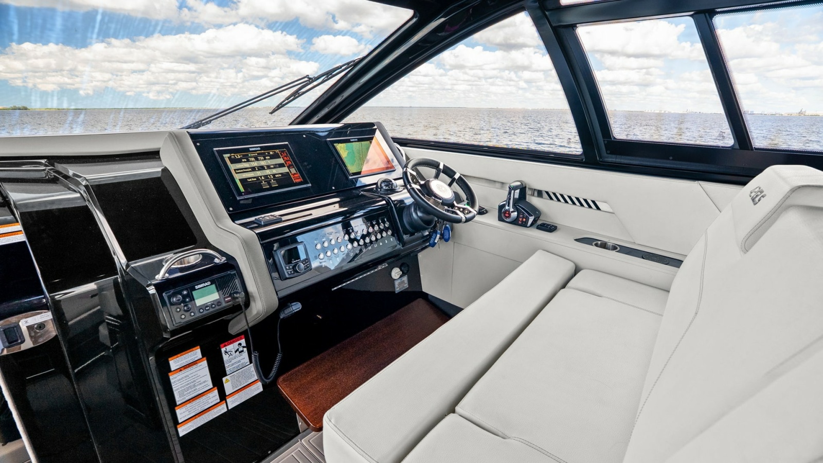 Helm Station with Modern Controls