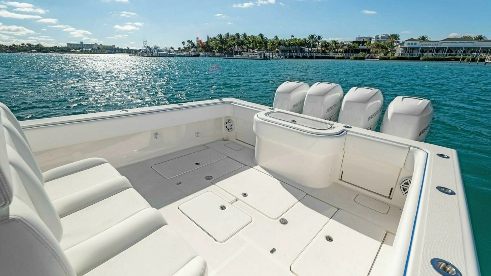 Spacious Aft Deck with Seating