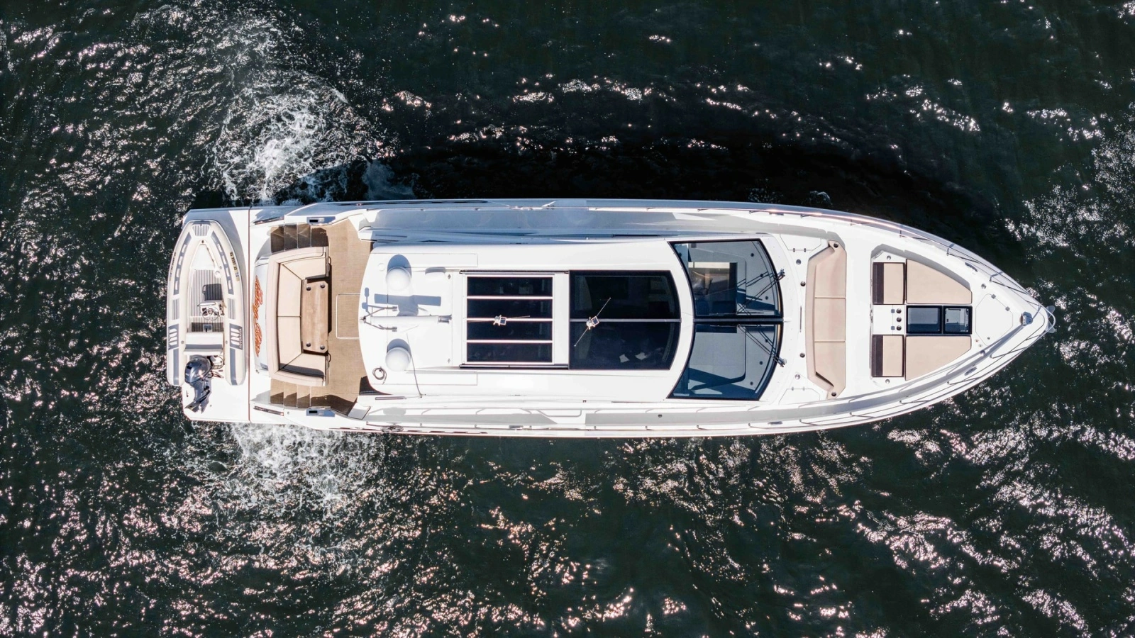 Aerial View of 2017 Cruisers 60 Cantius "Rising Star"