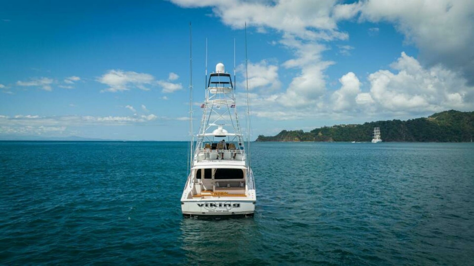 Aft View with Tower and Sea