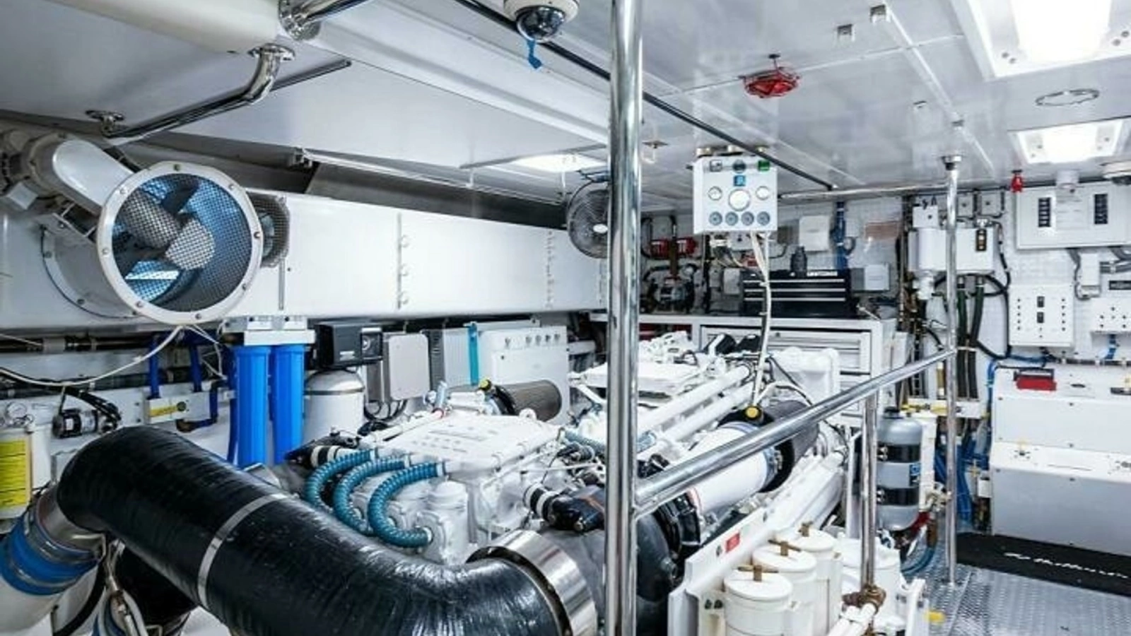 Engine Room with Advanced Systems