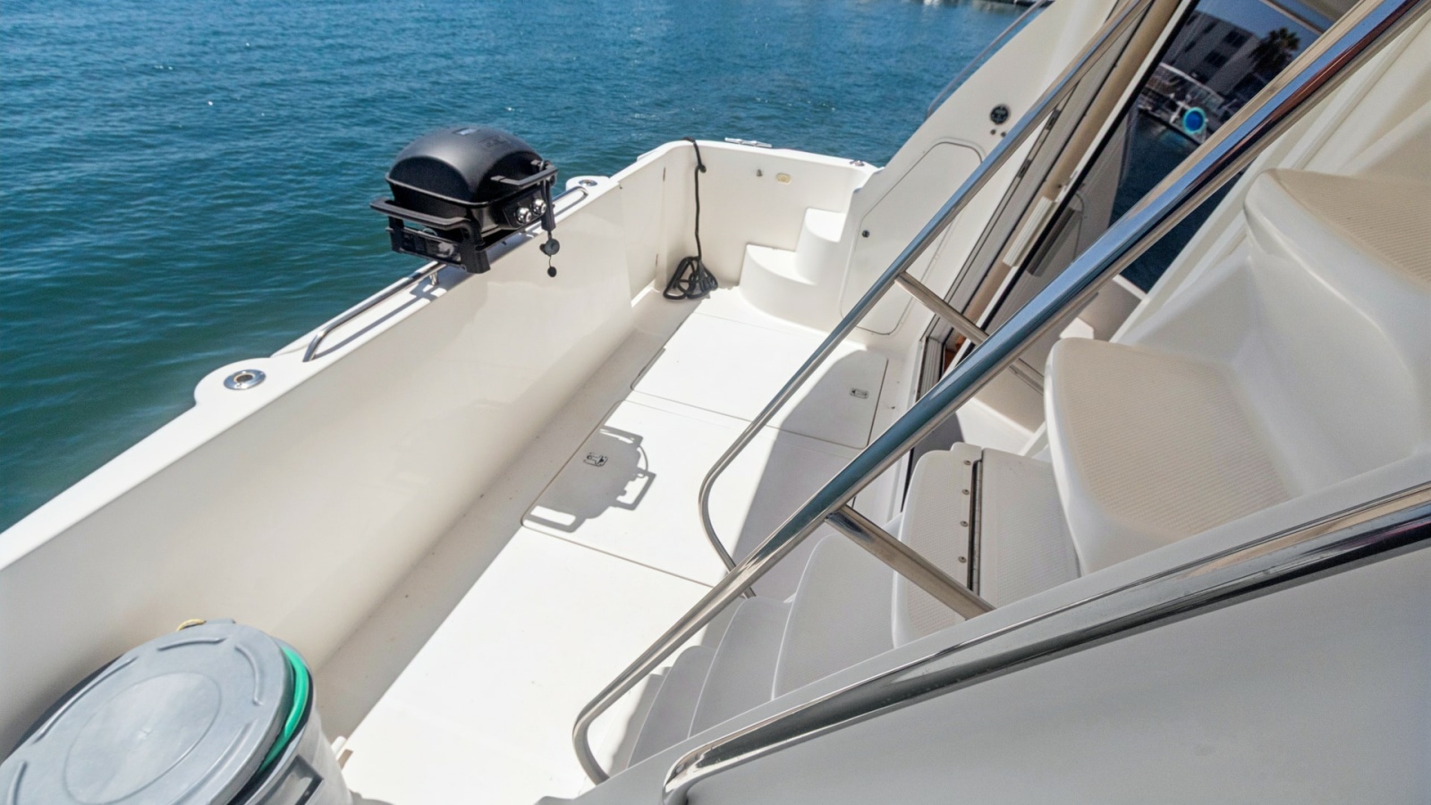 Starboard Side Deck with Grill