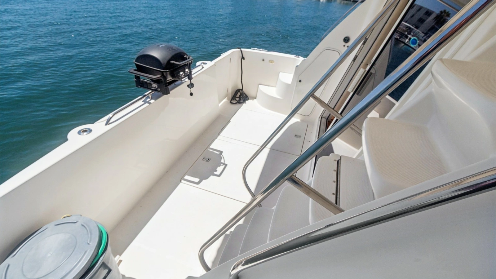 Starboard Side Deck with Grill