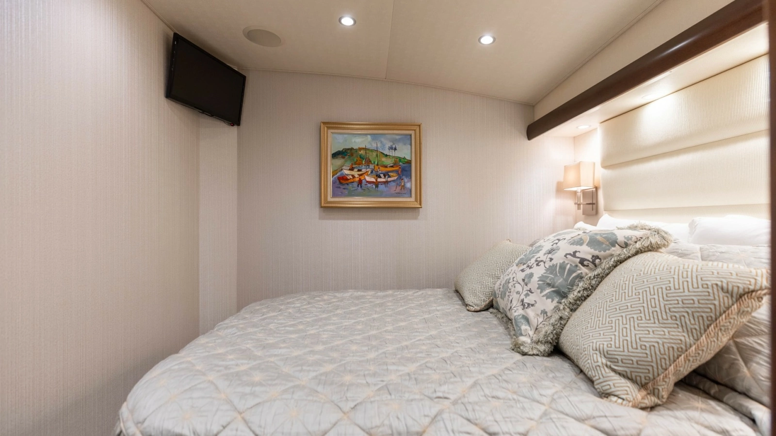2015 Viking 76 Enclosed Bridge- CHULA- Port Guest VIP Mid Ship Stateroom