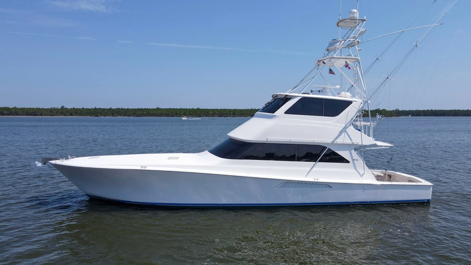 2005 61 Viking Enclosed Bridge Kelkat Exterior (18)