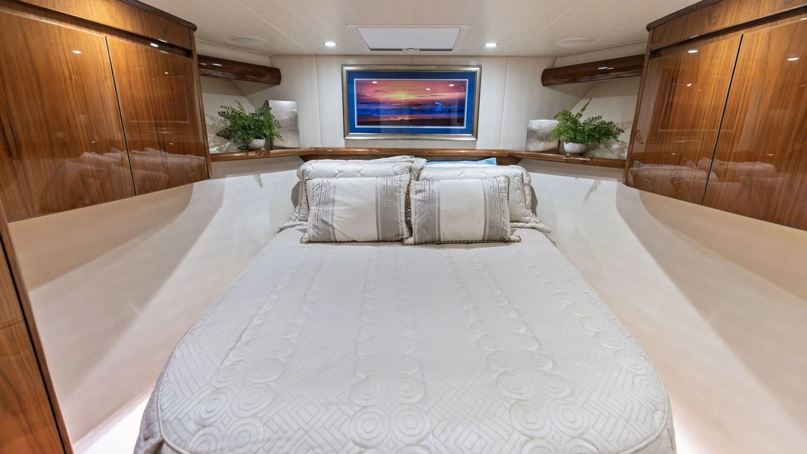 Luxurious Forward Stateroom Interior