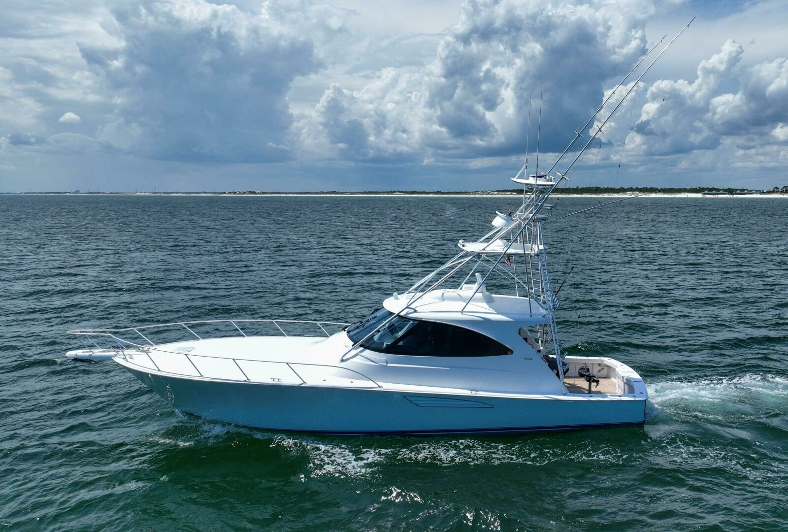 2016 Viking 52 Sport Tower- CONTAGIOUS HABIT- Profile