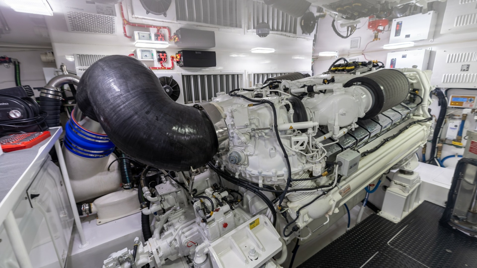 Engine Room with Dual Engines