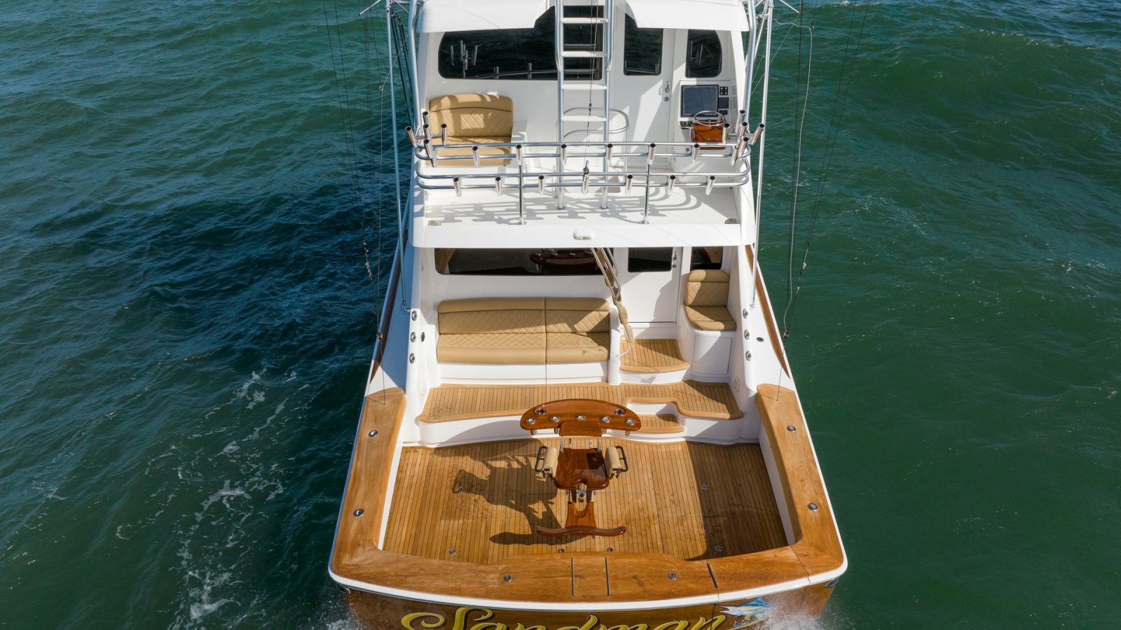 Aft Deck with Fishing Cockpit