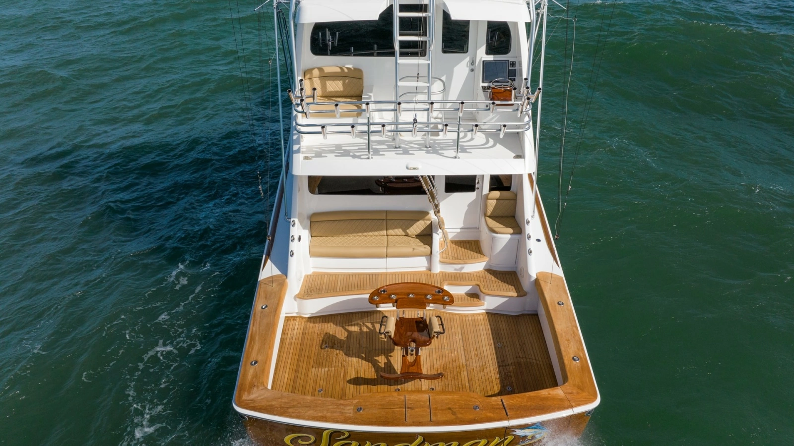 Aft Deck with Fishing Cockpit