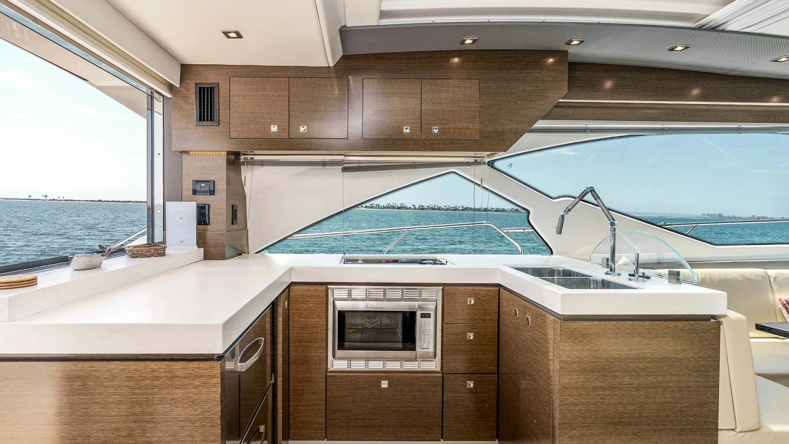 2017 Cruisers 60 Cantius 'Rising Star' - Modern Galley with Ocean View
