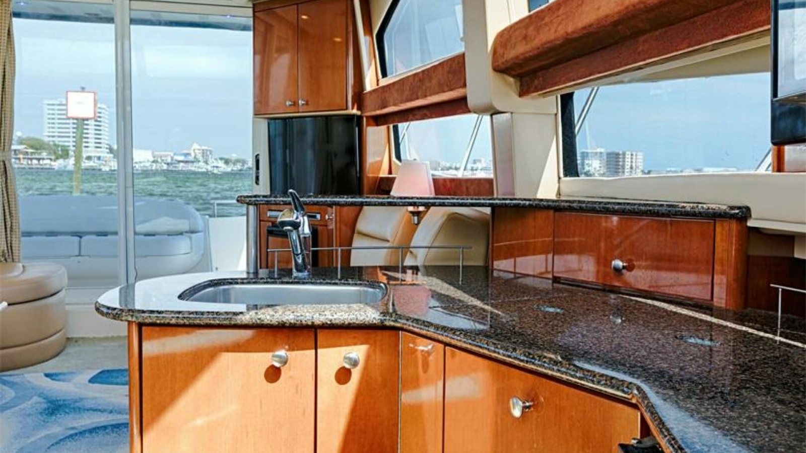 Spacious Galley with Ocean Views