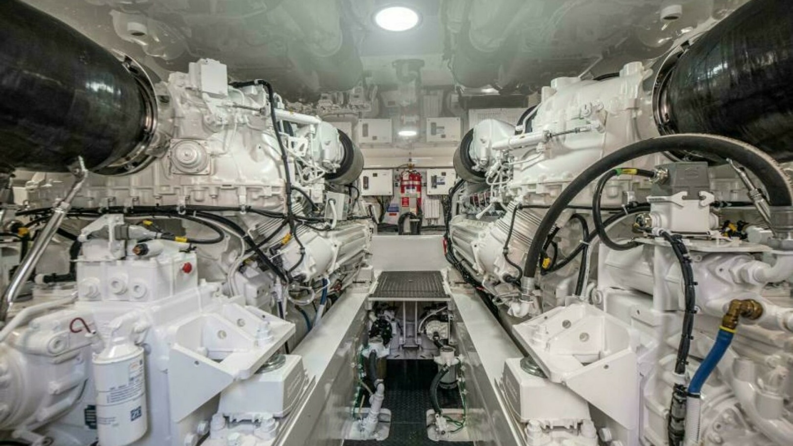 Engine Room with Twin Engines
