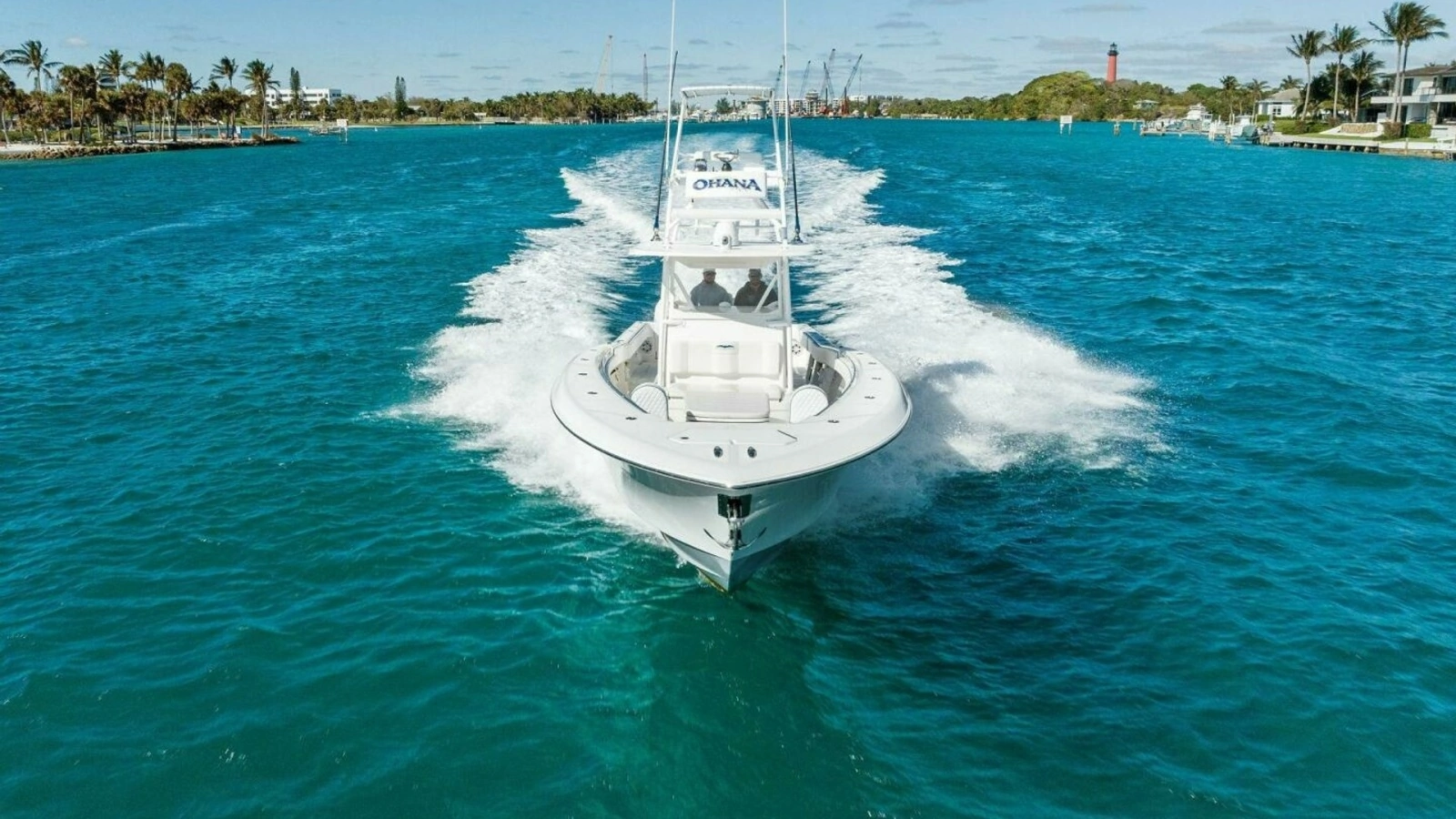 Bow View Cruising on Open Water
