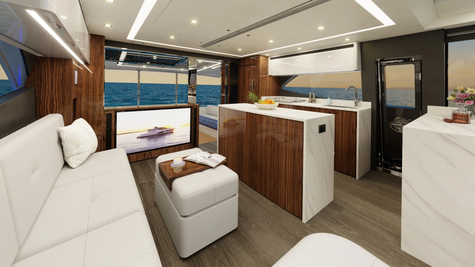645 SUV 65ft Riviera Yacht For Sale