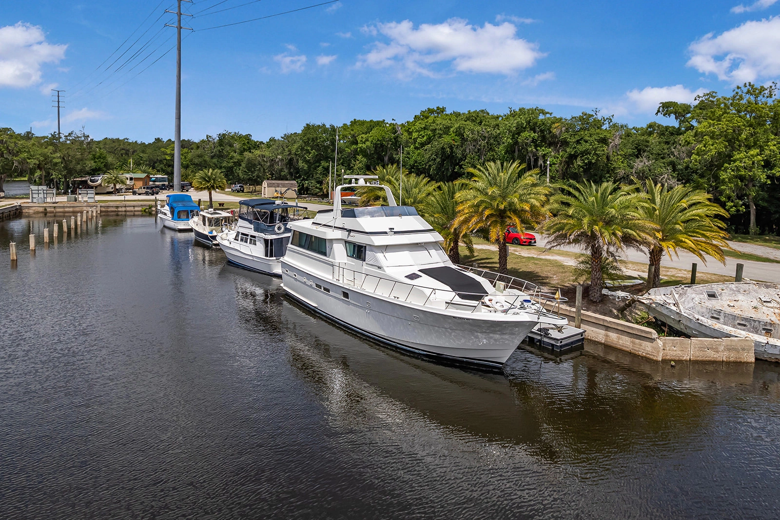 1989 Hatteras 54 MY