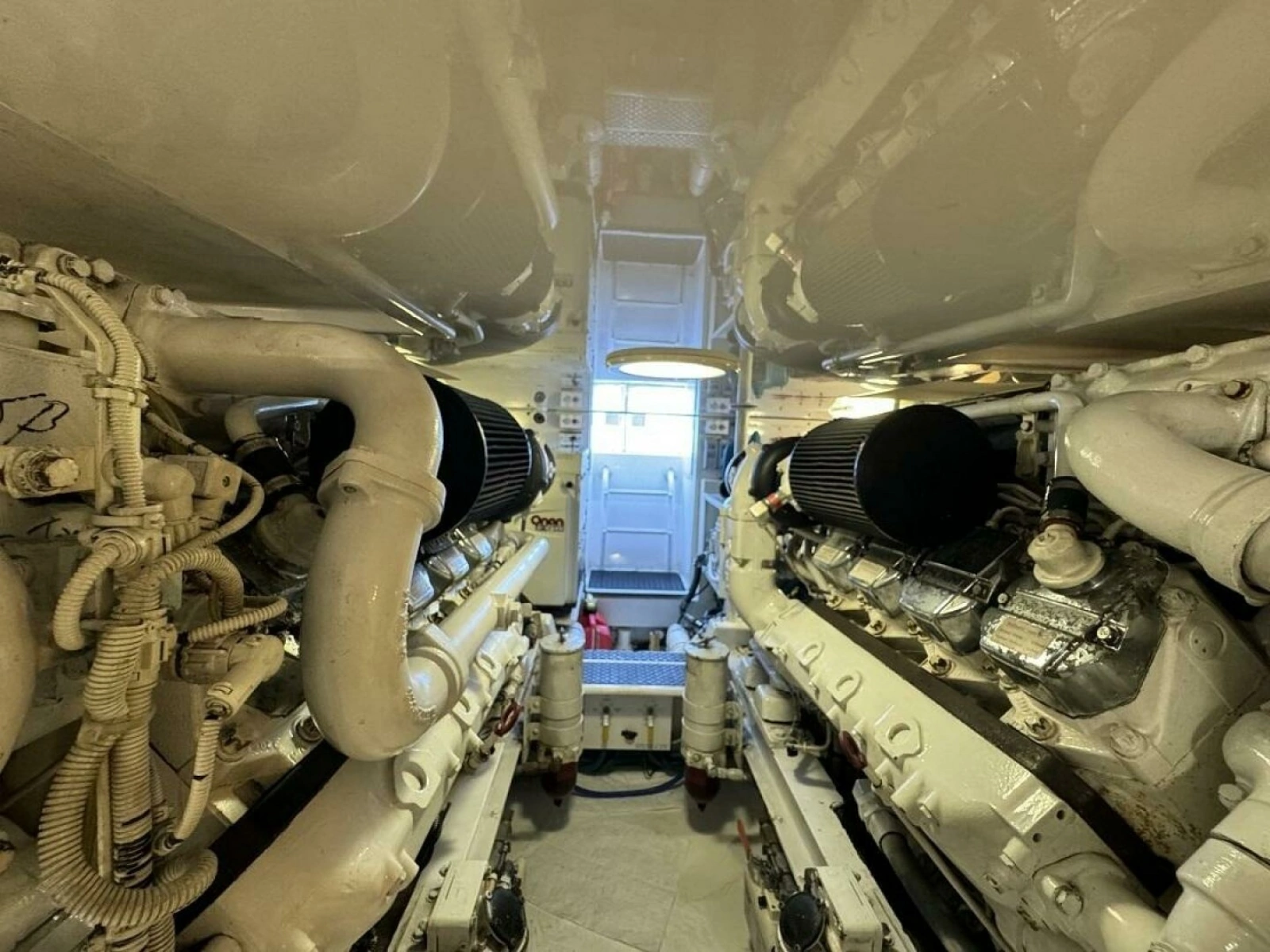 2006 45 Viking Convertible Engine Room
