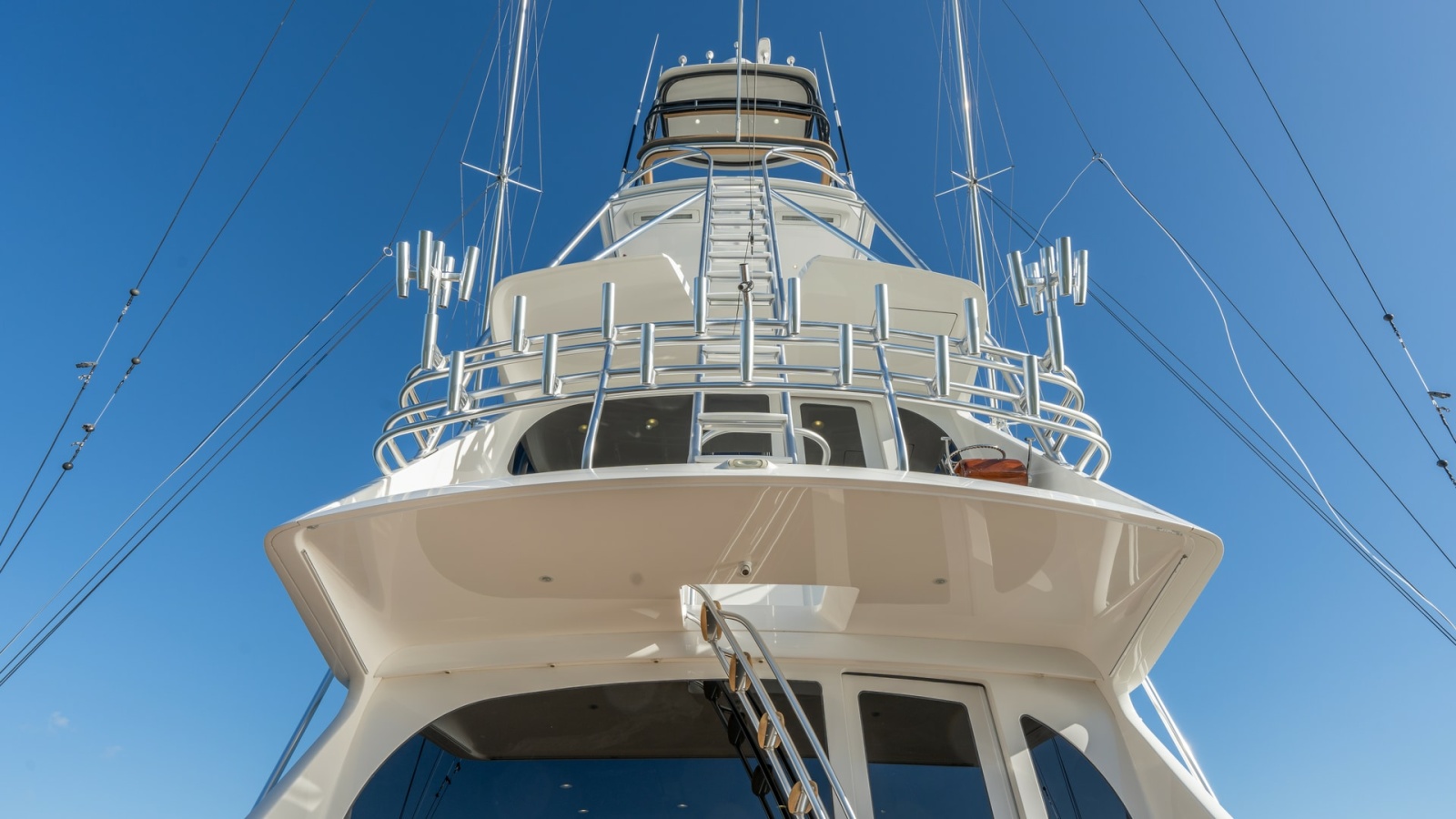 Tower and Enclosed Bridge View