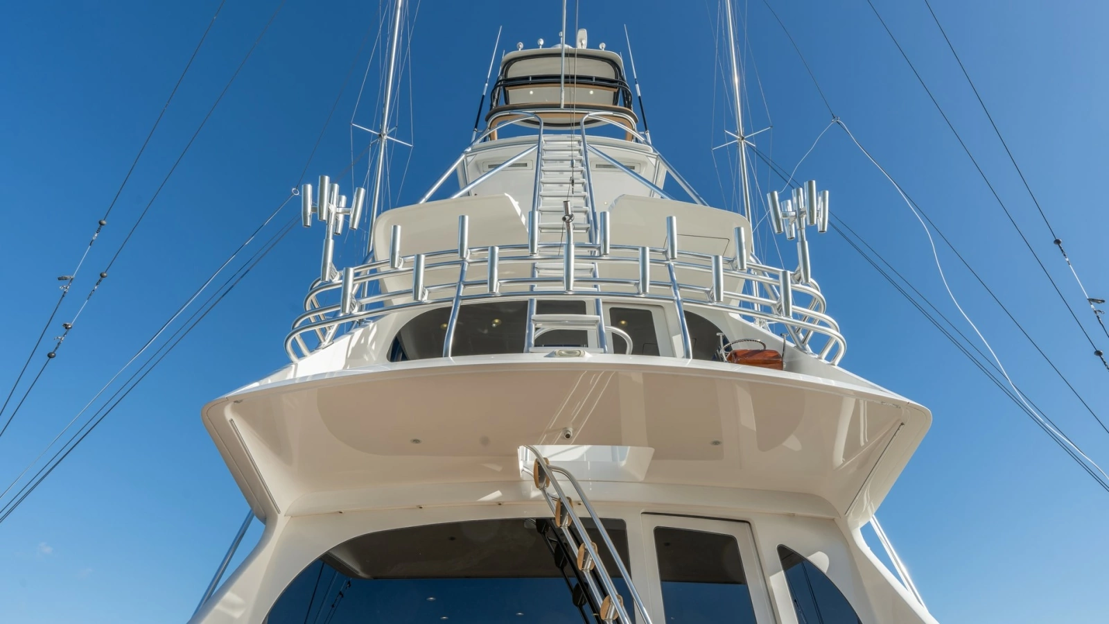 Tower and Enclosed Bridge View