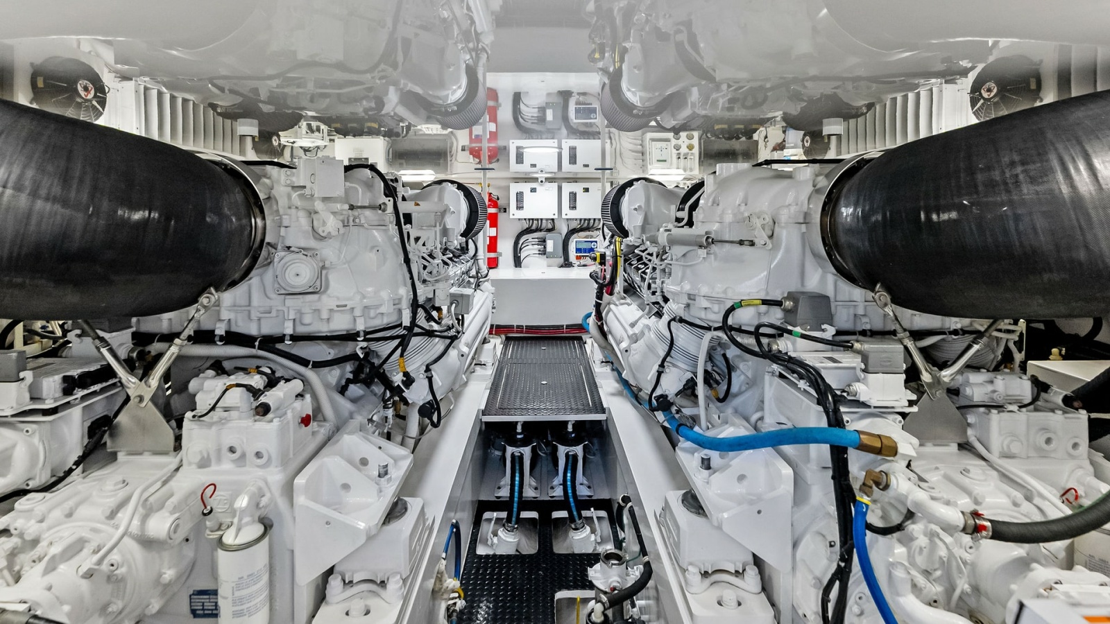 Engine Room with Twin Engines