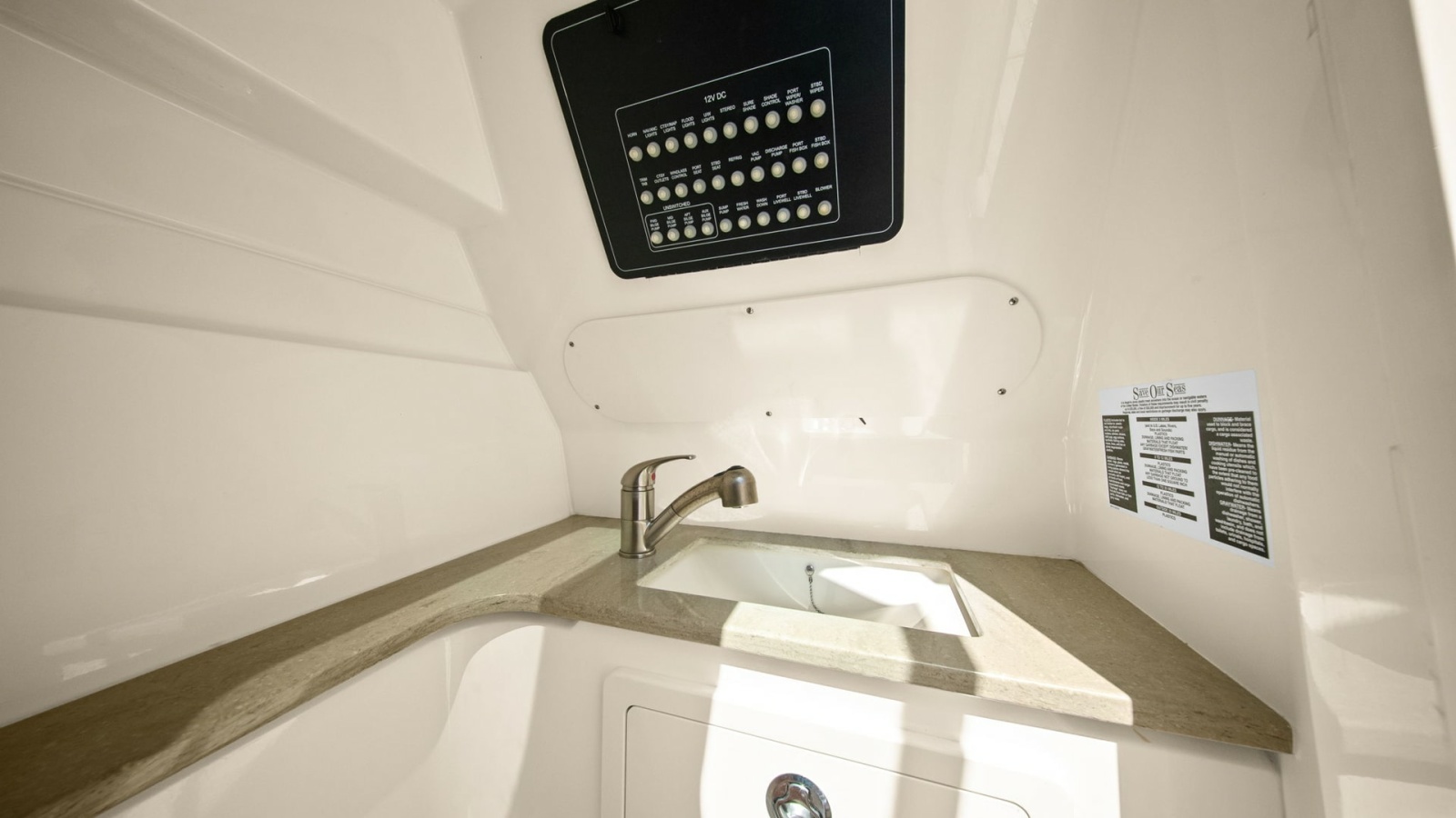 Compact Galley with Sink Area