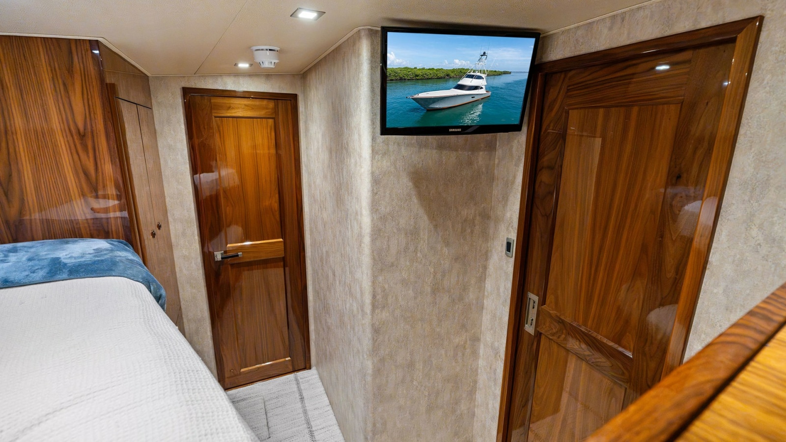 2016 Viking 80 Enclosed Bridge- FRIGATE-Starboard Stateroom