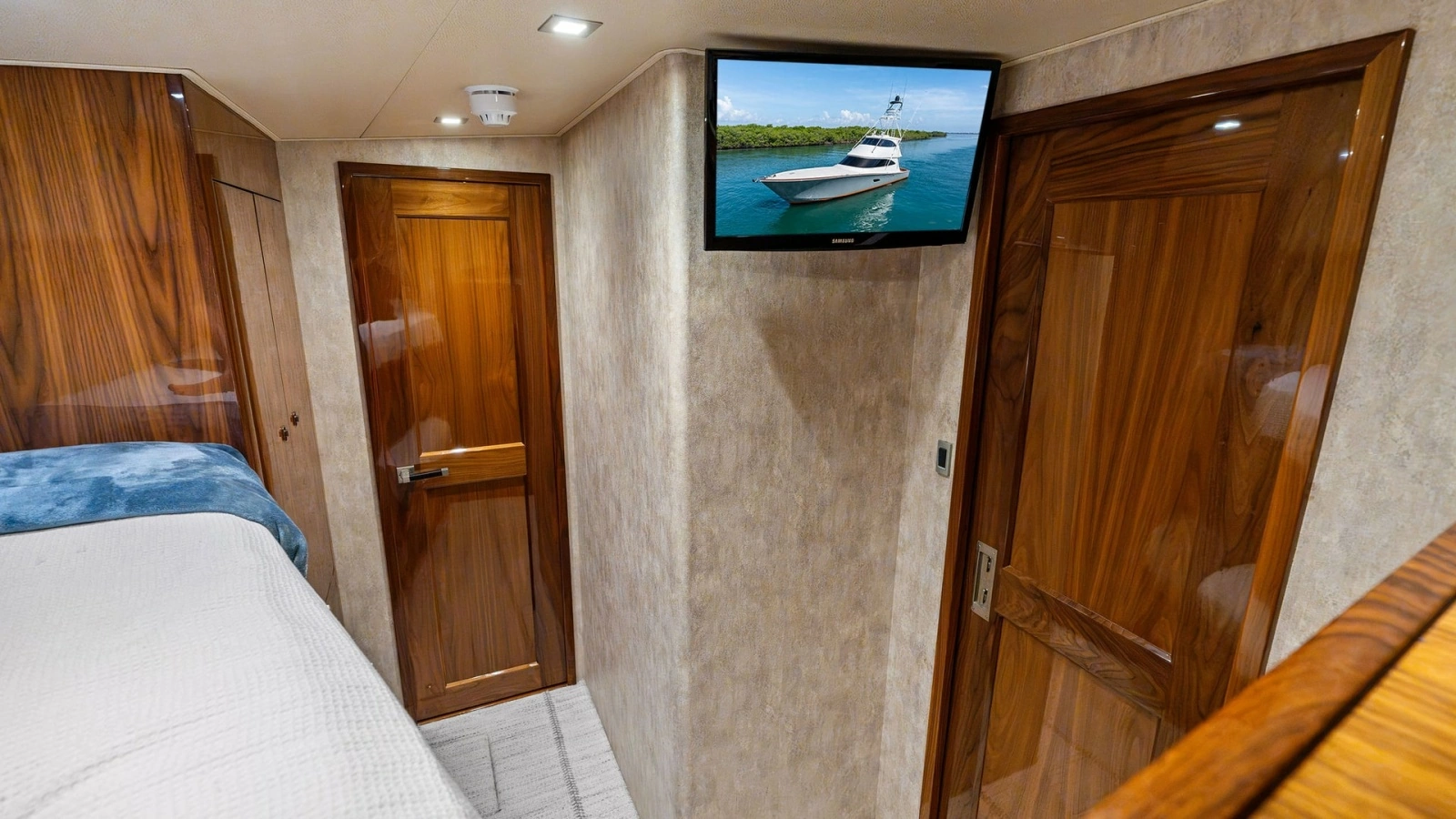 2016 Viking 80 Enclosed Bridge- FRIGATE-Starboard Stateroom