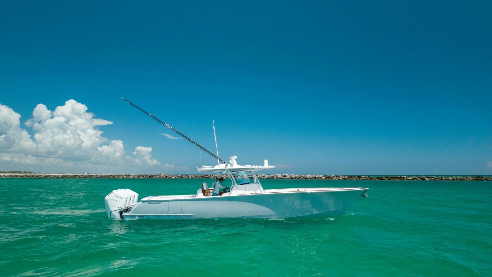 2025 Valhalla Boatworks V-41 Center Console — STBD Profile