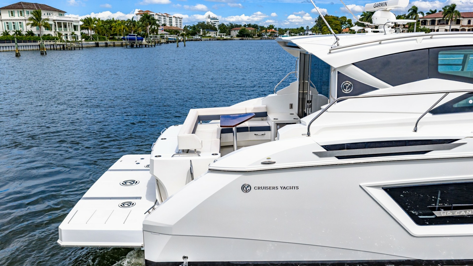 Aft Deck with Swim Platform