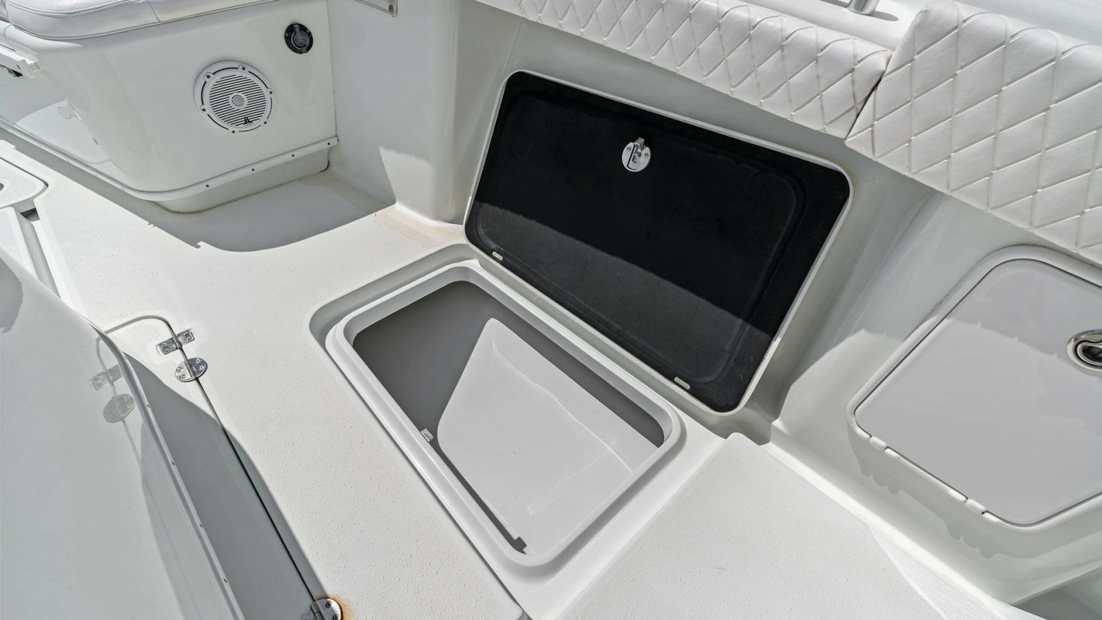 Aft Deck Storage Compartment