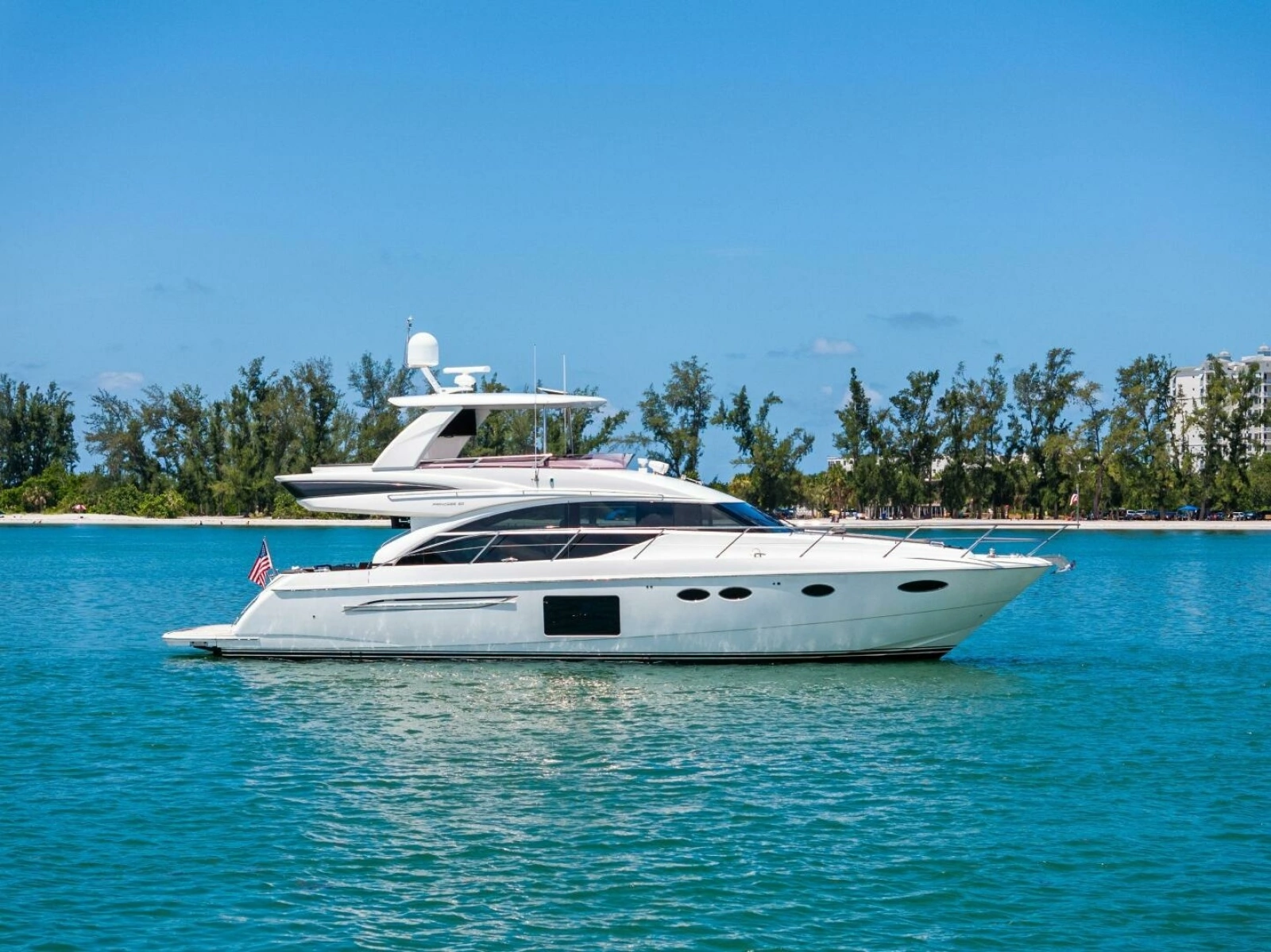 2015 Princess F60 - Profile 