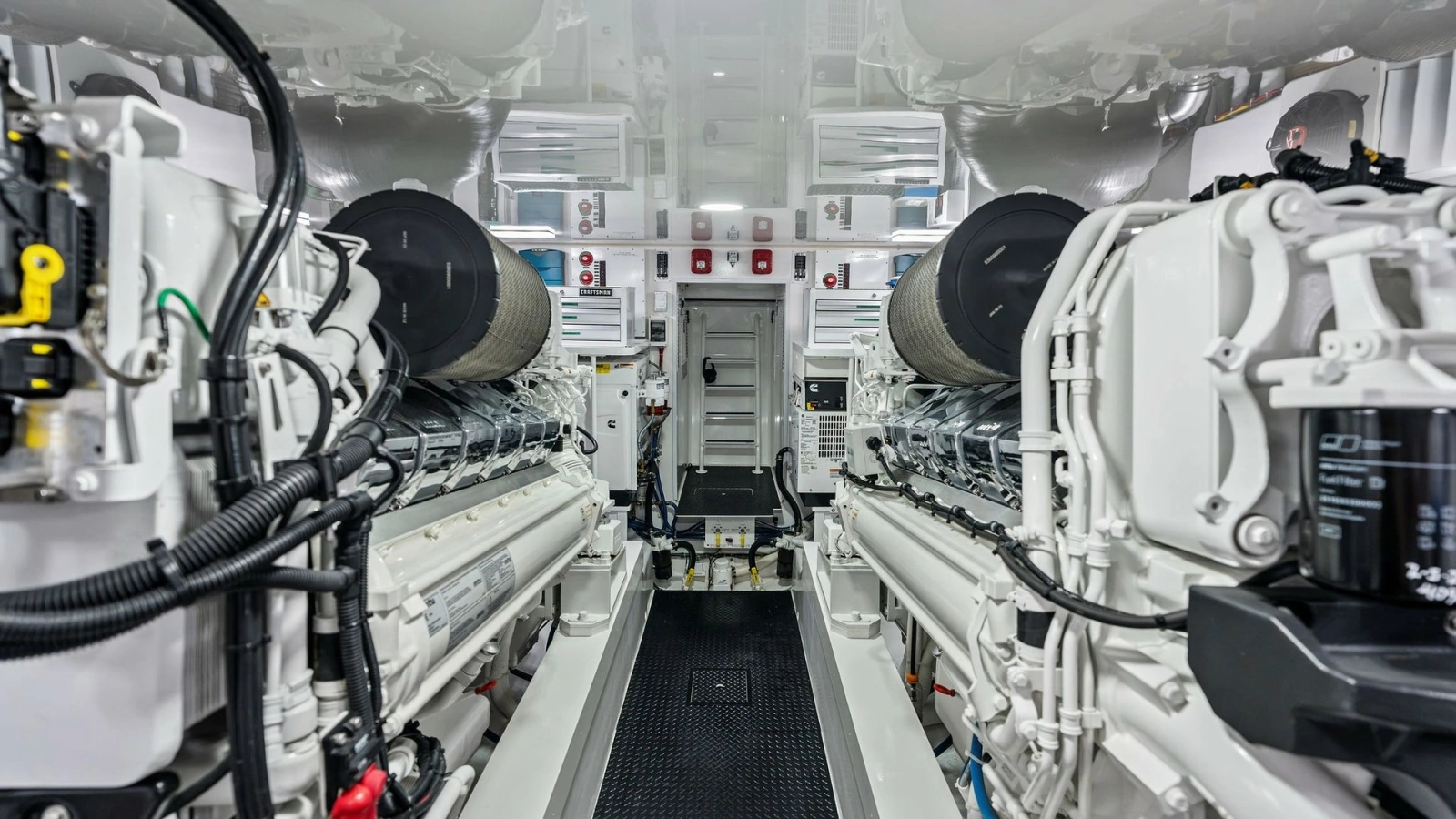 Engine Room with Twin Engines