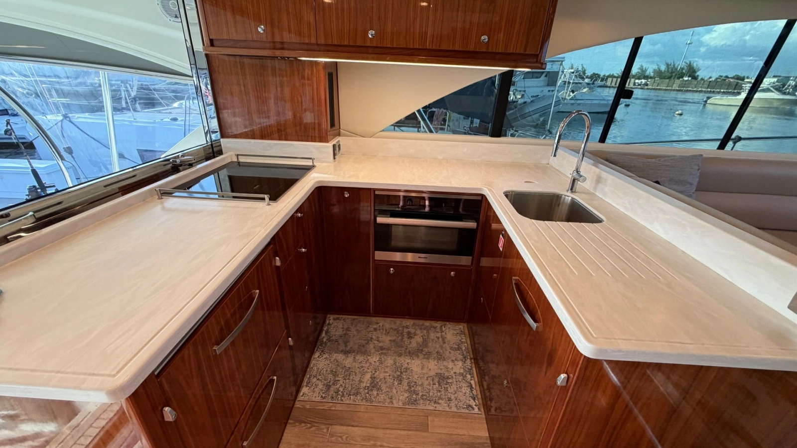 Galley with Modern Appliances