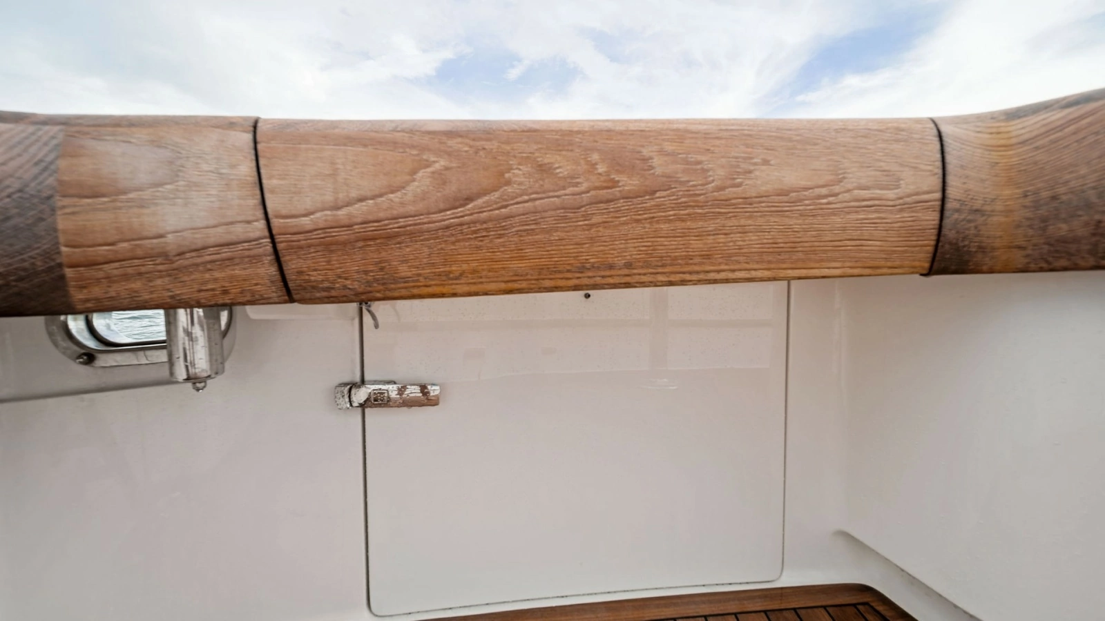 Cockpit Coaming and Teak Deck