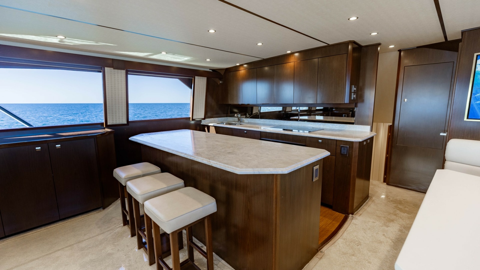 2015 Viking 76 Enclosed Bridge- CHULA- Galley
