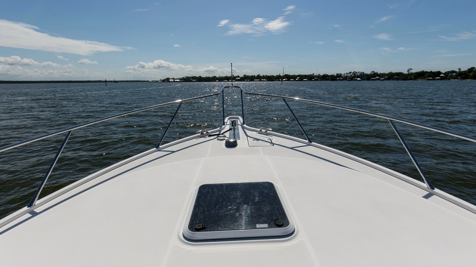 Bow Deck with Hatch View
