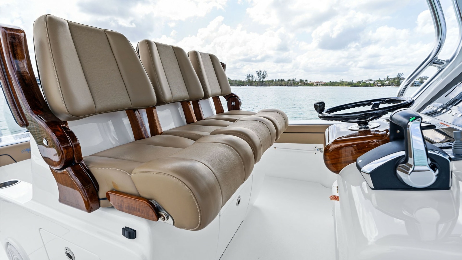 Helm Seating Area with Controls