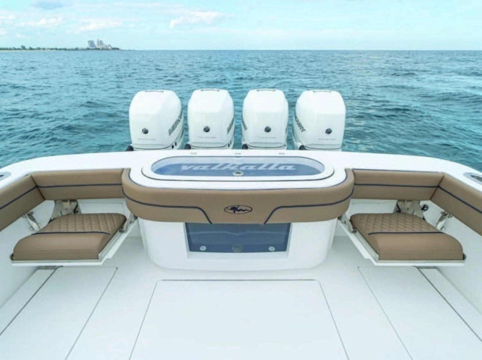 New V-41 Valhalla Boatworks Center Console