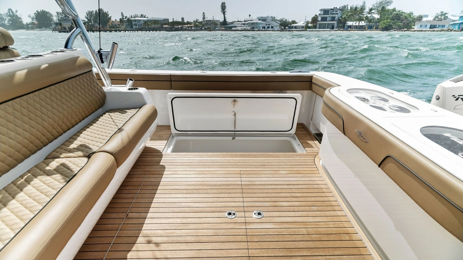 Spacious Aft Deck with Seating